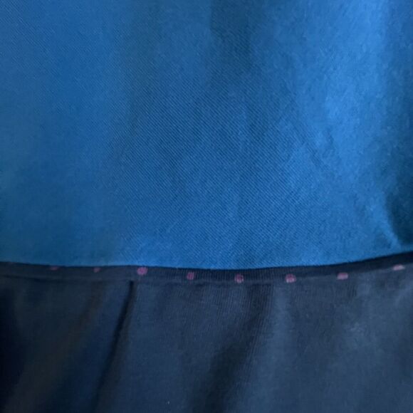 Matilda Jane Cardigan Women Size S Blue Colorblock Open Front Stretch - Picture 6 of 12